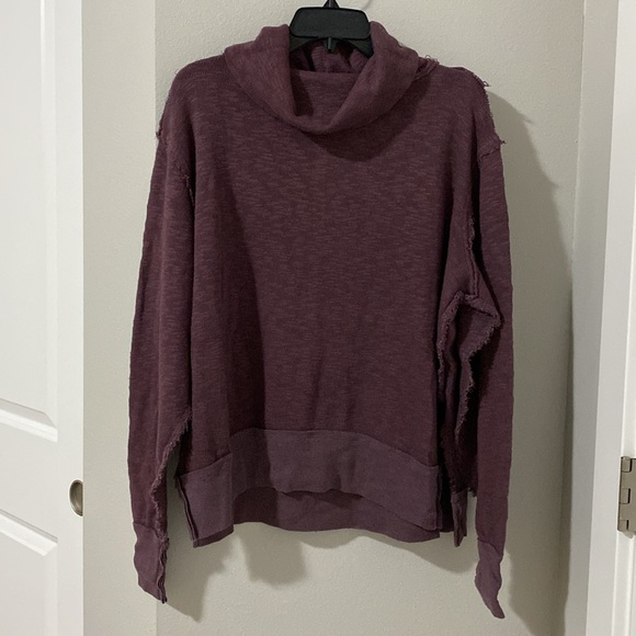 Free People Timmy Boxy Turtleneck Sweater - Picture 5 of 9